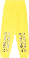 Thumbnail for your product : Off-White Kids Arrows cotton jersey sweatpants