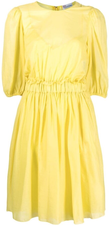 Valentino Women's Yellow Dresses ShopStyle