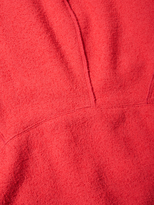 Thumbnail for your product : Oscar de la Renta Wool 3/4 Sleeve Flared Dress