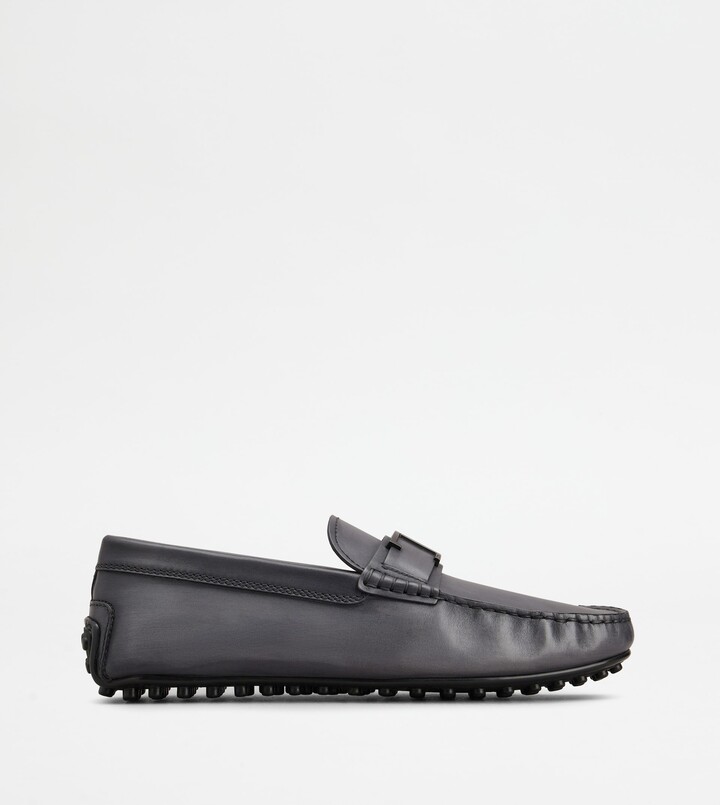 Tod's T Timeless City Gommino Loafers in Leather