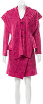 Thumbnail for your product : Christian Dior Two-Piece Jacquard Skirt Suit