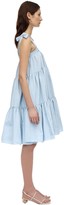 Thumbnail for your product : Batsheva Amy Ruffled Moiré Midi Dress