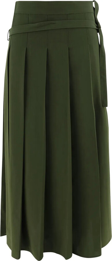 Fabiana Filippi Pleated Midi Skirt
