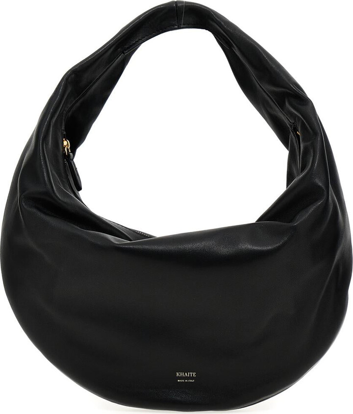 Khaite Medium Olivia Shearling Shoulder Bag