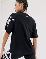 Thumbnail for your product : Reebok Training longline t-shirt in black