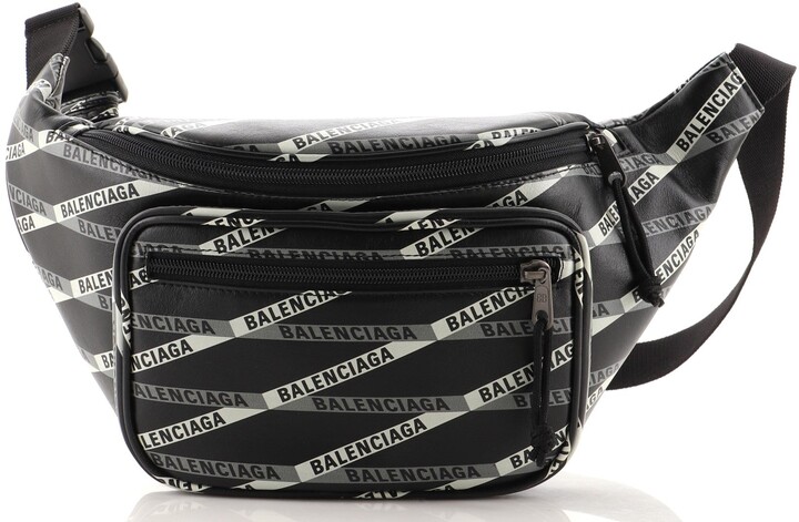 Balenciaga Explorer Belt Bag Printed Leather Medium - ShopStyle