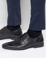 Thumbnail for your product : Frank Wright Brogue Wing Tip Shoes in Black