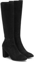 Thumbnail for your product : Stuart Weitzman Livia 80 suede knee-high boots