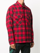 Thumbnail for your product : Off-White Check-Print Shirt Jacket