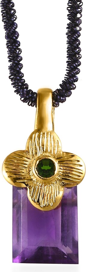 Emma Chapman Jewels Purple Clara Amethyst Pendant