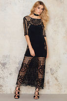 Thumbnail for your product : For Love & Lemons Grecey Midi Dress