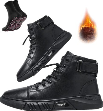 High Quality Genuine Leather Men's Martin Ankle Boots Italian Style Pointed Toe Handmade Cowboy 