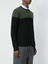 Thumbnail for your product : Sun 68 colour block sweatshirt