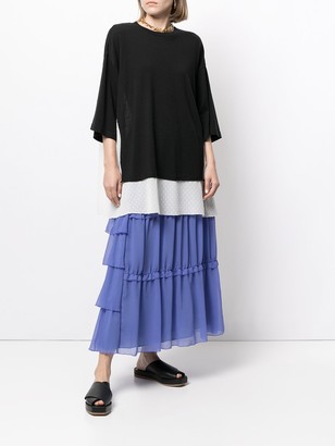 Undercover Extra-Long Cotton Top