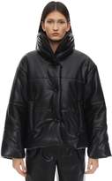 Thumbnail for your product : Nanushka Hide Faux Leather Down Jacket