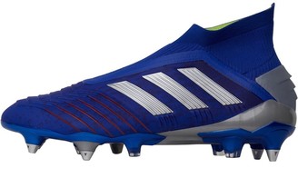 adidas Mens Predator 19+ SG Soft Ground Football Boots Bold Blue/Silver  Metallic/Active Red - ShopStyle Shoes