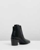 Thumbnail for your product : Mng Women's Black Heeled Boots - Desert Ankle Boots - Size 39 at The Iconic