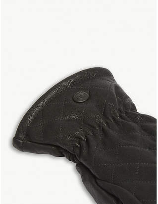 GOLDBERGH Nishi leather quilted ski gloves