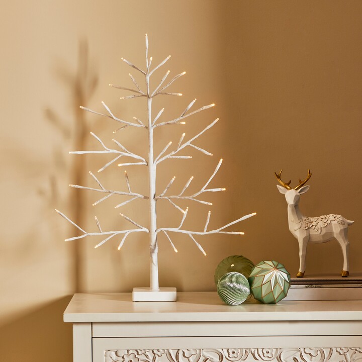 Dunelm 2ft White Table Top Twig Tree White ShopStyle