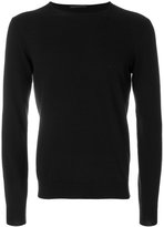 Thumbnail for your product : Daniele Alessandrini stripe detail crew neck sweater