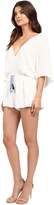 Thumbnail for your product : Brigitte Bailey Alexa Bell Sleeve Lace Romper
