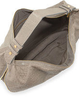 Thumbnail for your product : MR. Mr. Cooper Bubbled Leather Hobo Bag, Slate