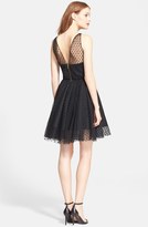 Thumbnail for your product : Milly 'Grace' Dot Tulle Fit & Flare Dress