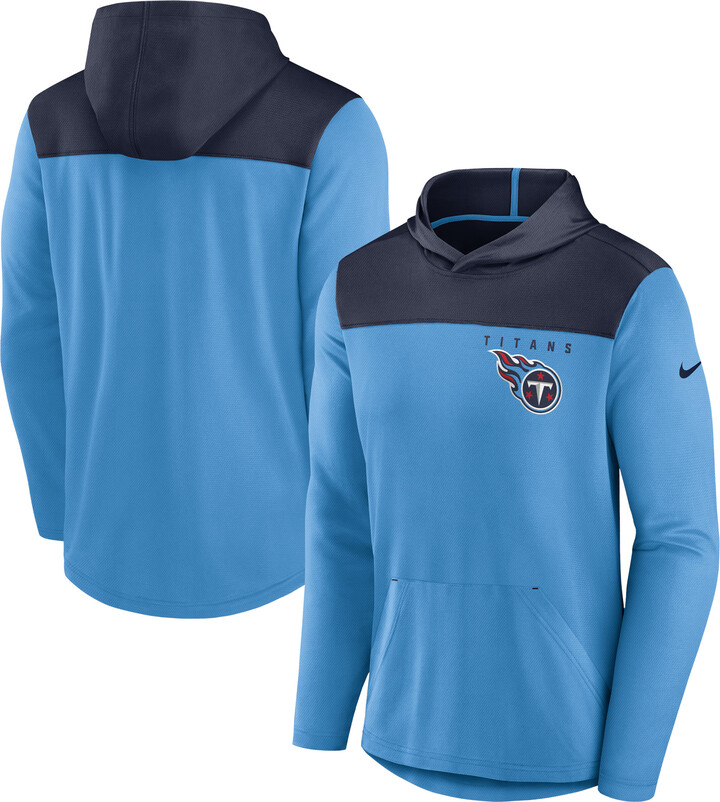 Men's Nike Light Blue Tennessee Titans Fan Gear Pullover Hoodie