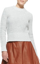 Thumbnail for your product : Michael Kors Waffle Crewneck Sweater