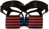 Thumbnail for your product : Versace Black Flatform Sandals
