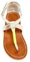 Thumbnail for your product : Osh Kosh OshKosh Lacey T-Strap Sandal (Toddler & Little Kid)