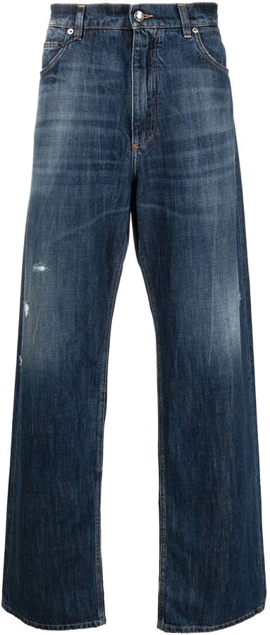 blau Straight-Cut Jeans DOLCE & GABBANA W31 Straight-Cut Jeans  Dolce & Gabbana Herren T 40-42 Herren Kleidung Dolce & Gabbana Herren Jeans Dolce & Gabbana Herren Straight-Cut Jeans  Dolce & Gabbana Herren 