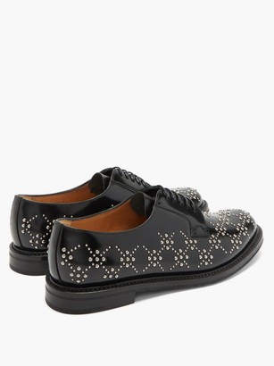 Noir Kei Ninomiya X Churchs Studded-leather Derby Shoes - Black