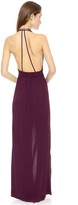 Thumbnail for your product : Rory Beca Lily Halter Gown