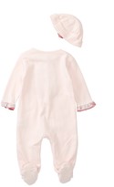 Thumbnail for your product : Wendy Bellissimo Ruffle Footie & Hat Set (Baby Girls)