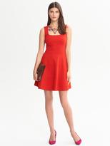 Thumbnail for your product : Banana Republic Ponte Fit-and-Flare Dress