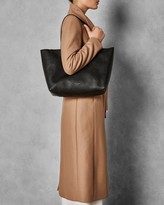 Thumbnail for your product : Ted Baker Soft Leather Shopper Bag