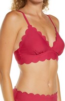 Thumbnail for your product : Chelsea28 Scallop Triangle Bikini Top