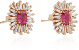 Thumbnail for your product : Suzanne Kalan One of a Kind 18K Rose Gold Ruby and Diamond Earrings