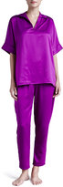 Thumbnail for your product : Natori Silky Charmeuse Modern Pajamas