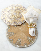 Thumbnail for your product : Kim Seybert Gold & Gray Placemats & Napkins
