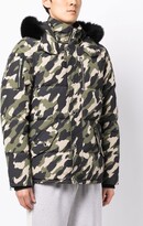 Thumbnail for your product : Moose Knuckles Camouflage-Print Padded Coat