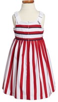 Thumbnail for your product : Luli & Me Stripe Empire Dress (Toddler Girls)