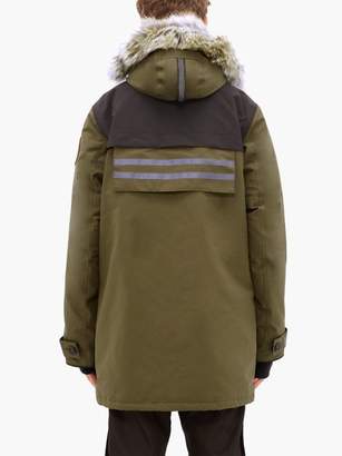 Canada Goose Erickson Hooded Down-filled Parka - Mens - Green