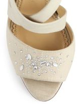Thumbnail for your product : Charlotte Olympia Edna Embellished Platform Sandals