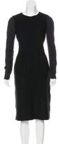 Thumbnail for your product : Ter Et Bantine Wool-Blend Midi Dress