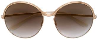 Elie Saab metal frame sunglasses