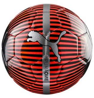 Puma One Chrome Football Soccer Ball Red/black - Size 5