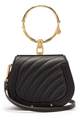 Chloé Nile Small Quilted Leather Cross Body Bag - Womens - Black