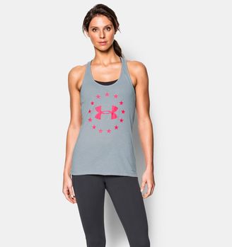 Under Armour Women's UA Charged Cotton® Tri-Blend Freedom Tank